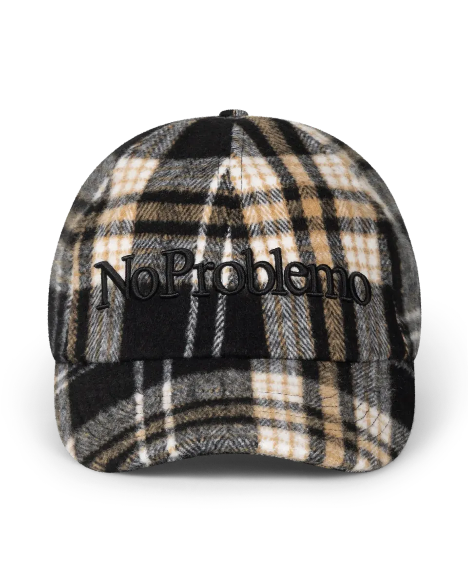 No Problemo Plaid Cap sapca multi bumbac O/S