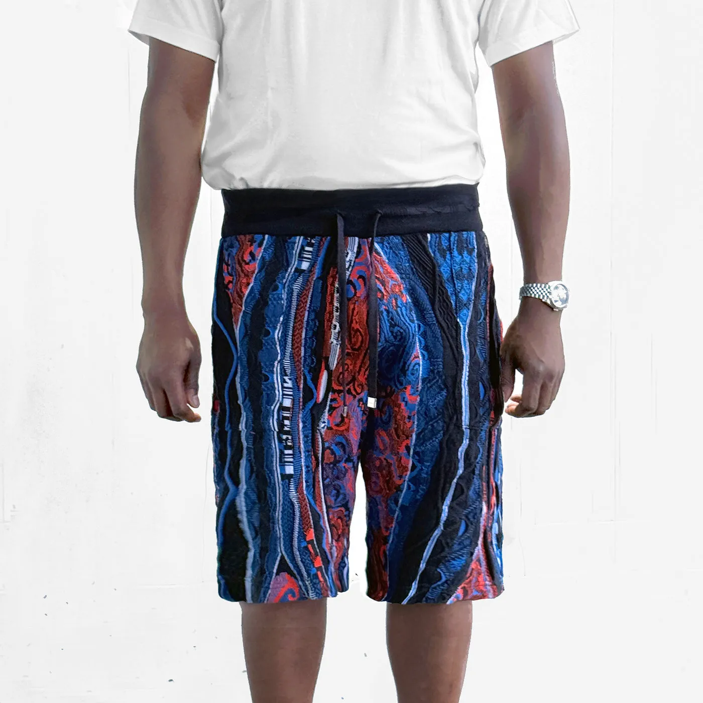COOGI Navy Orange sort tricotat bleumarin-portocaliu