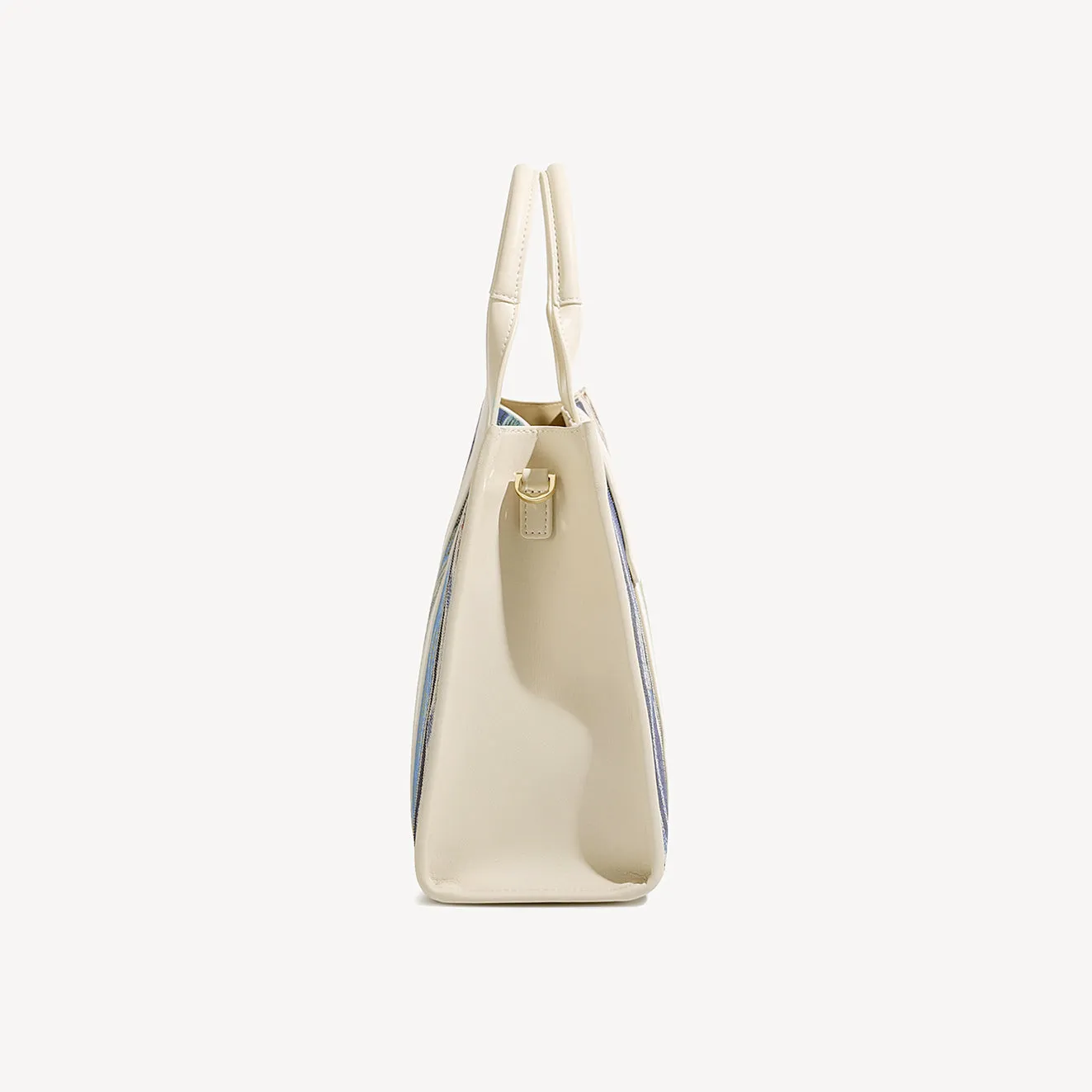 COOGI Hamptons geanta tote albastra piele sintetica