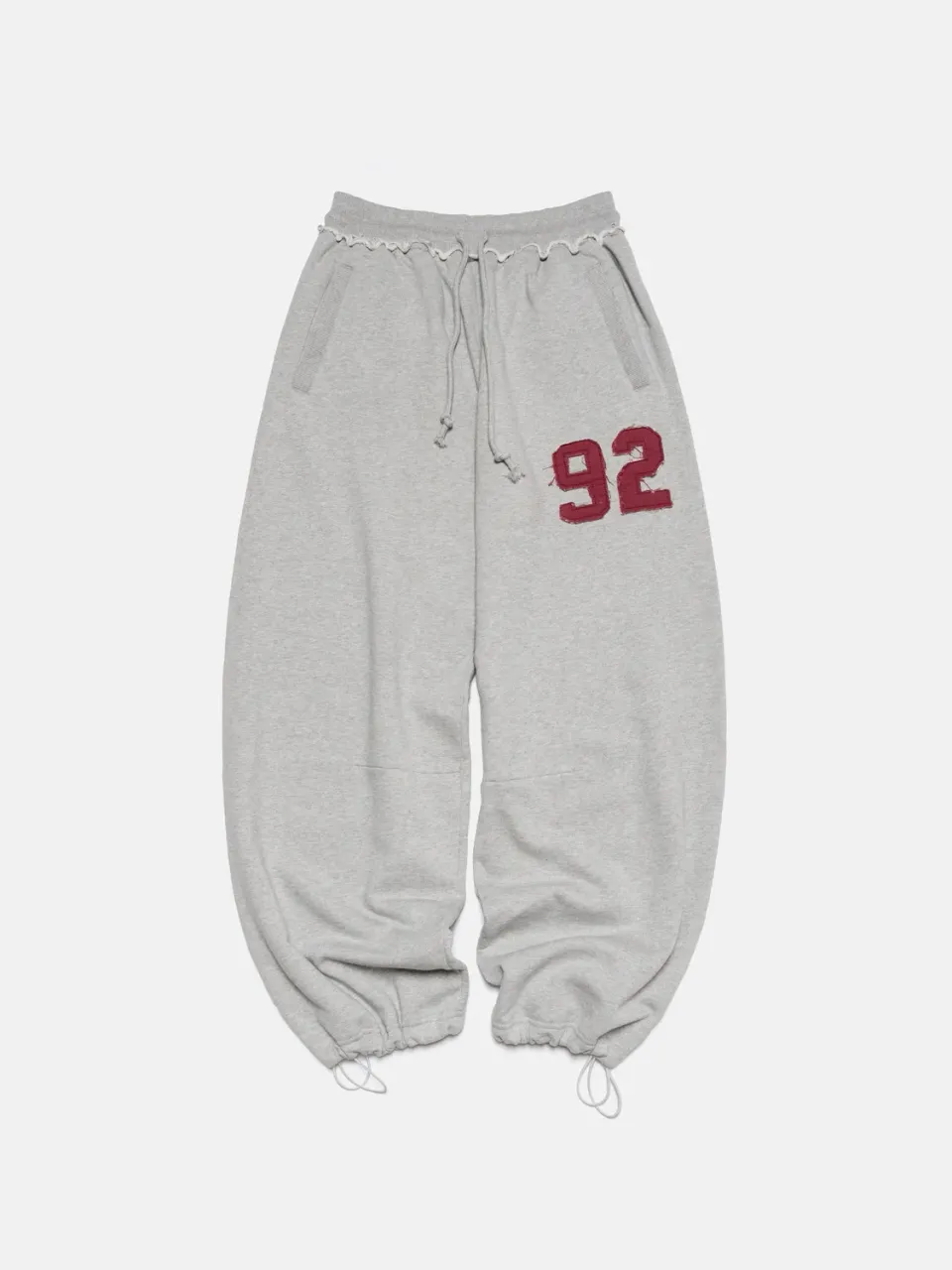 Enrage 2010 pantaloni sport gri bumbac largi