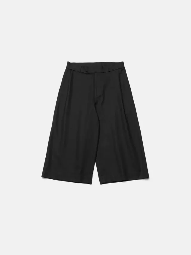 Enrage Worn Capri Pants pantaloni negri