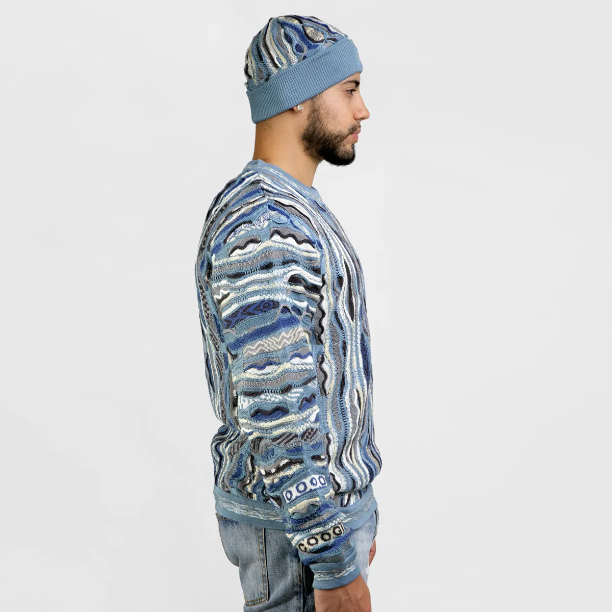 COOGI Pacific Blue Skully caciula albastra bumbac