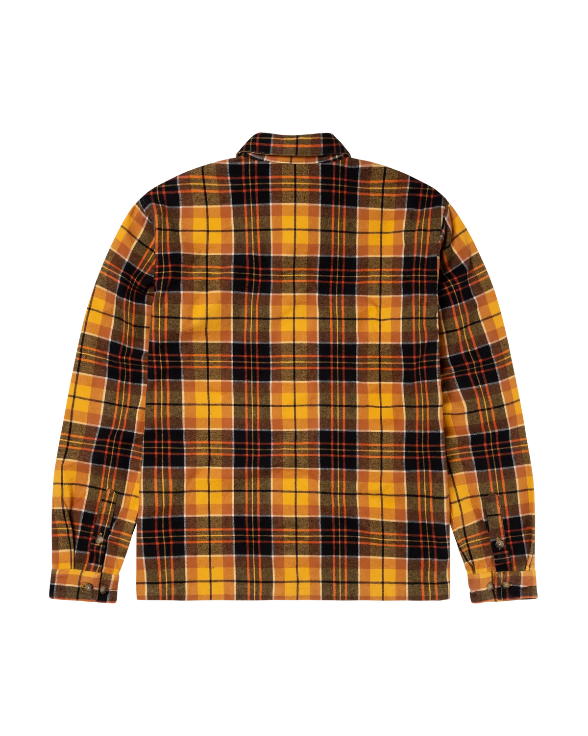 No Problemo Alien-O Heavy Plaid cămașă portocalie flanel
