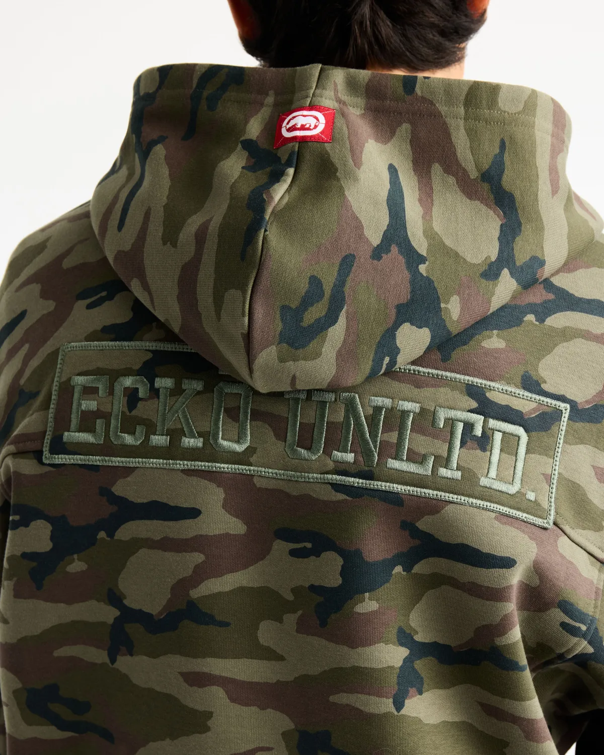Ecko Red Blitz hanorac camo bumbac cu buzunar
