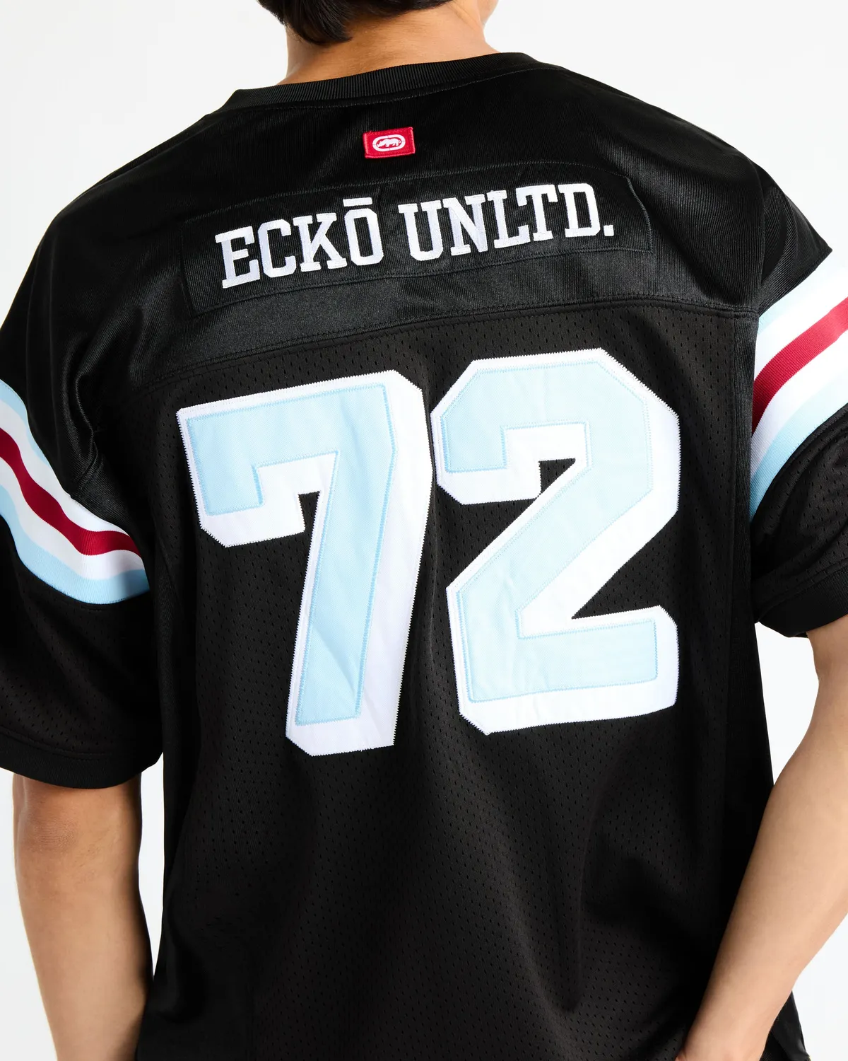 Ecko Red Lennox Jersey tricou V-neck mesh