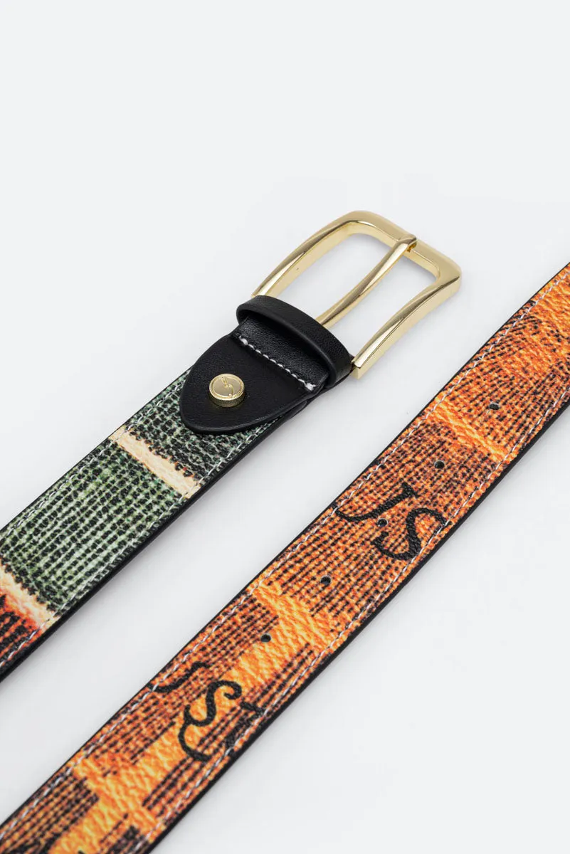 Gattinoni Planetarium Belts Antonella curea neagra clasica