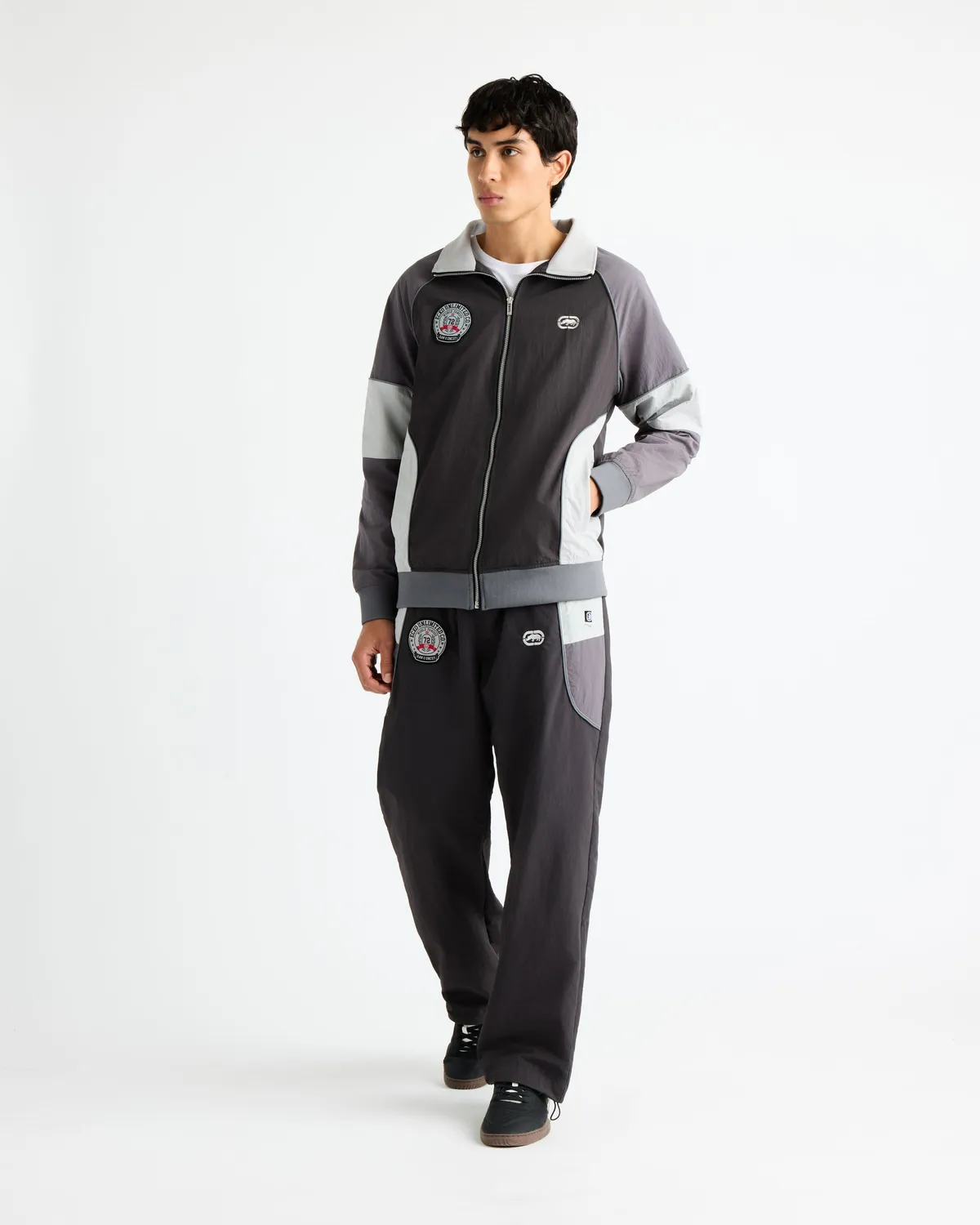 Ecko Red Desmo geaca track nylon cu fermoar