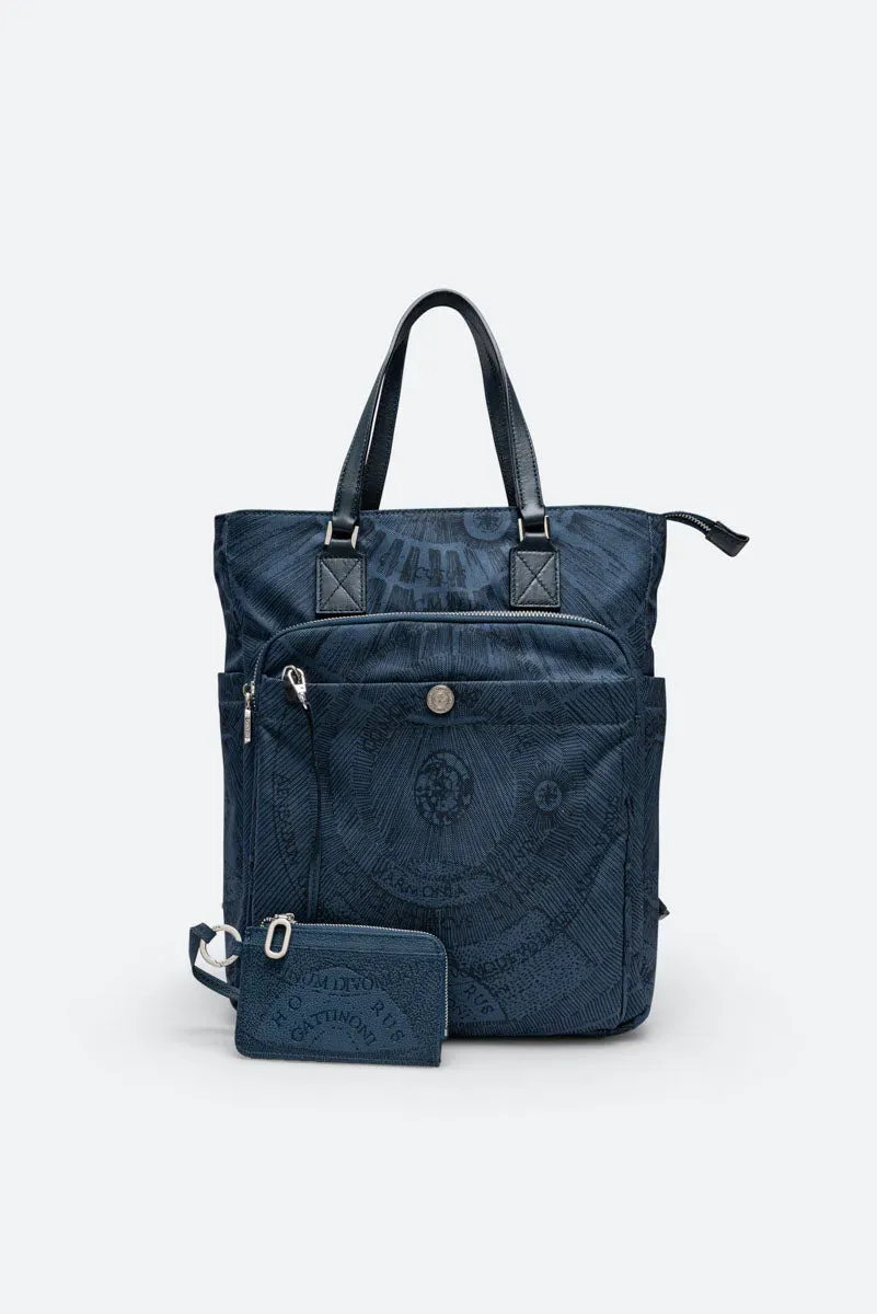 Gattinoni Maya Experience rucsac albastru nailon