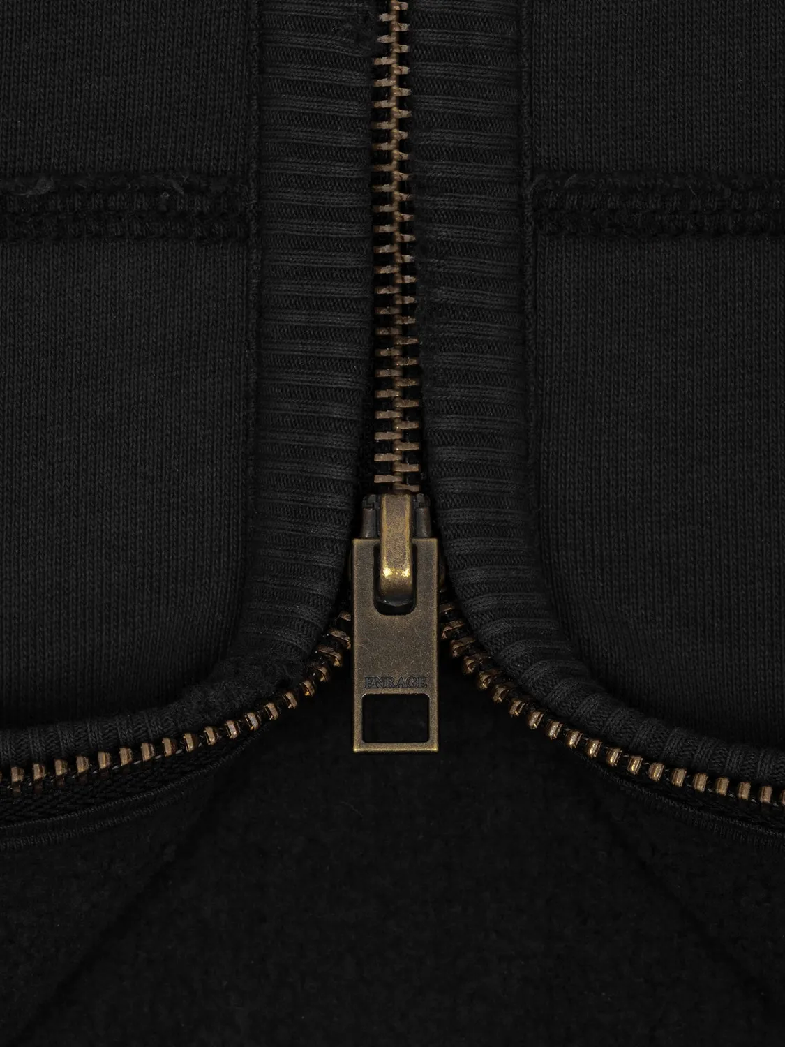 Enrage 2010 Zip Hoodie hanorac negru bumbac