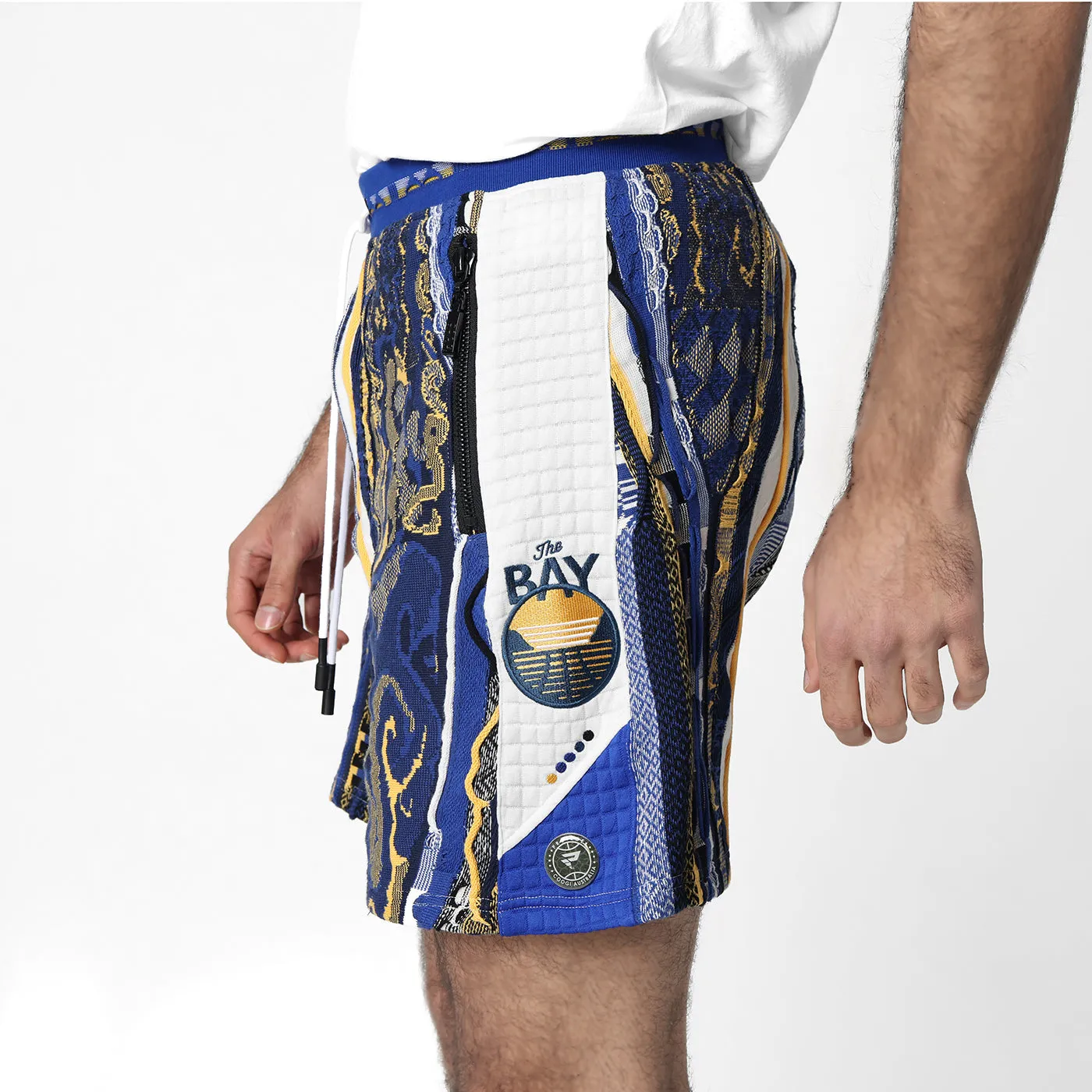 COOGI NBA Warriors pantaloni scurți baschet albaștri
