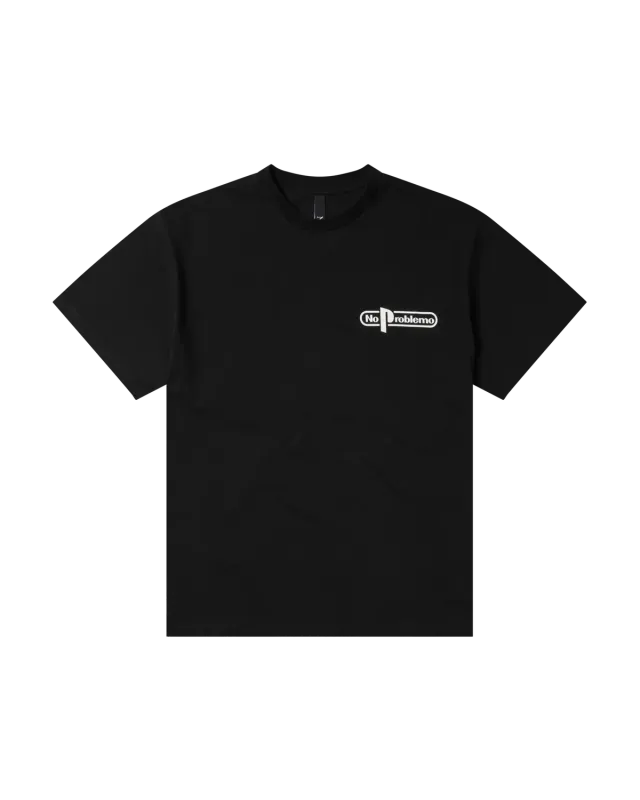 No Problemo No Limits SS Tee tricou negru bumbac