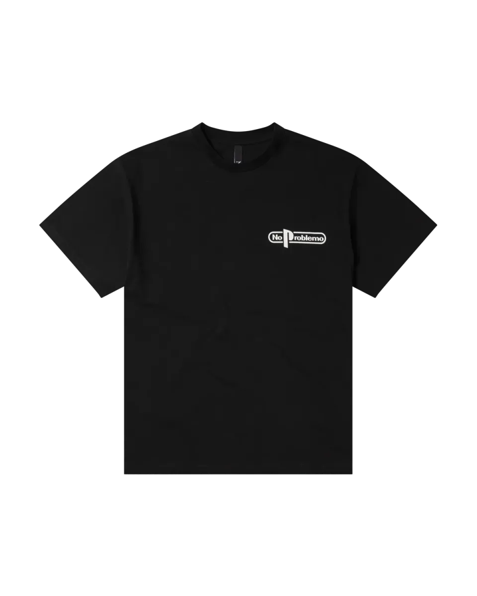 No Problemo No Limits SS Tee tricou negru bumbac
