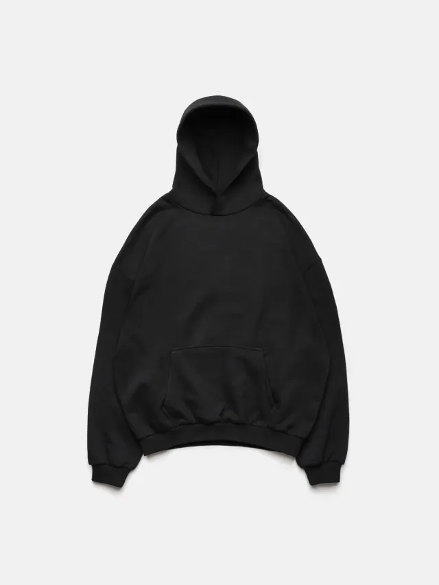 Enrage Massive Hoodie hanorac negru oversize 500gsm