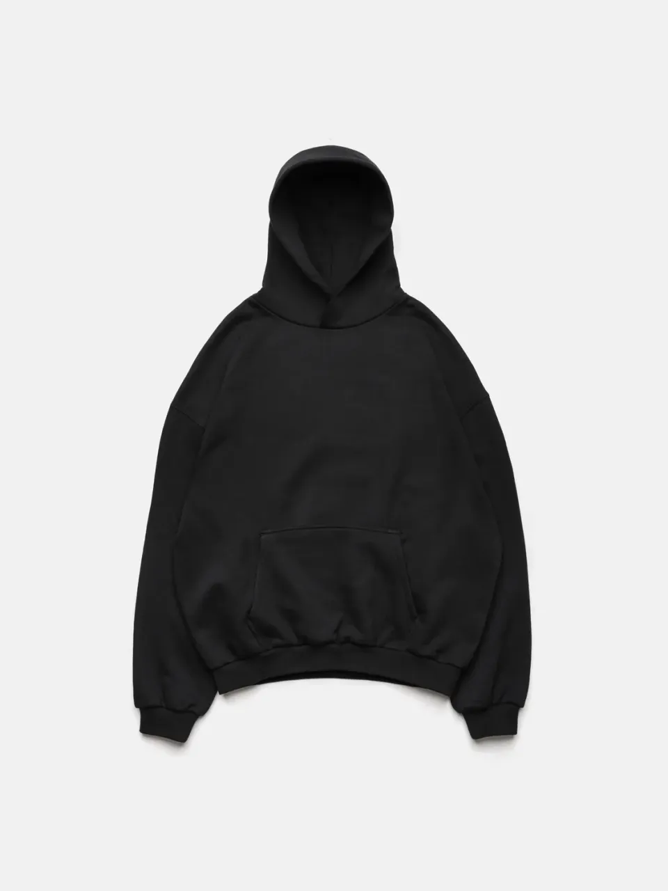 Enrage Massive Hoodie hanorac negru oversize 500gsm