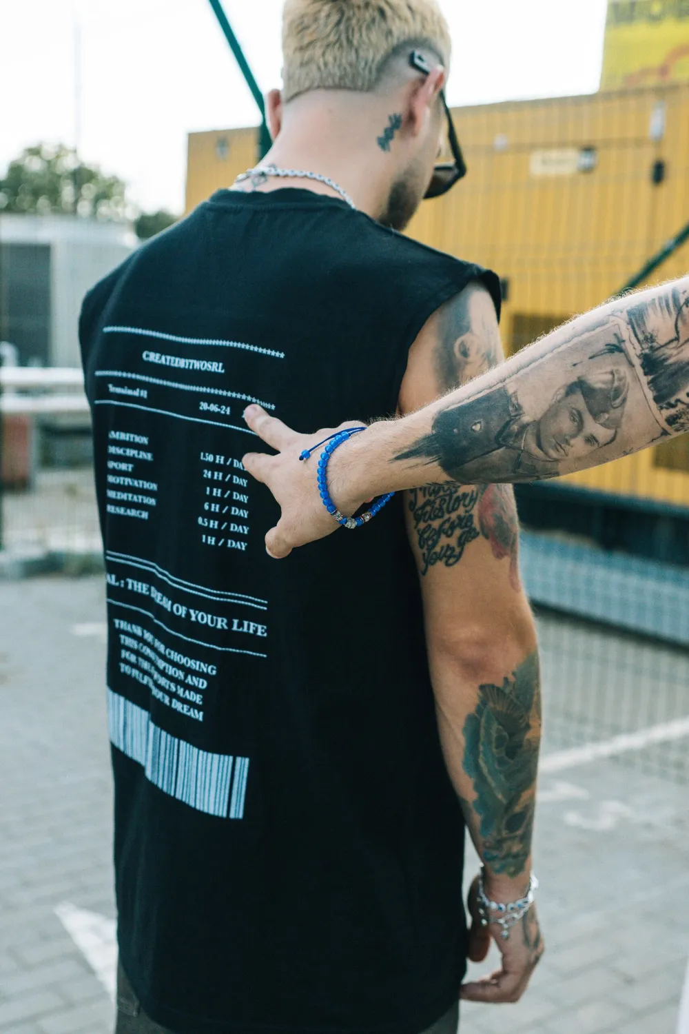 CREATEDBY Consumption tricou streetwear bumbac