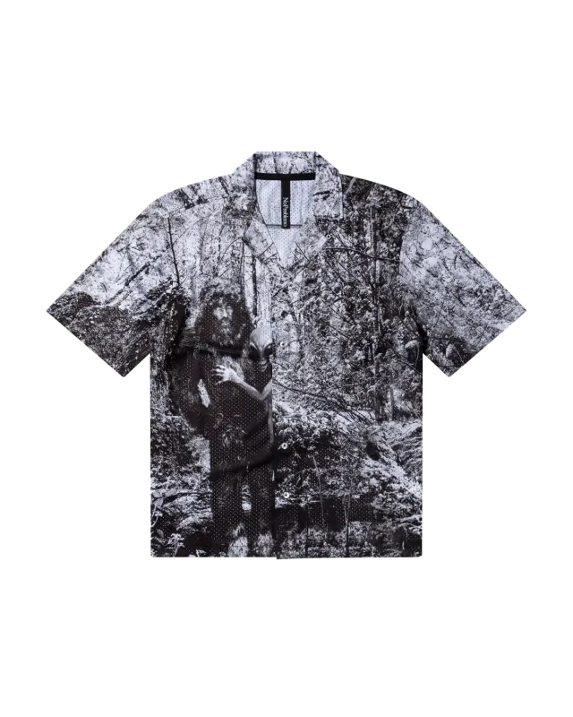 No Problemo Bigfoot Airtex Hawaiian Shirt camasa multicolor poliester