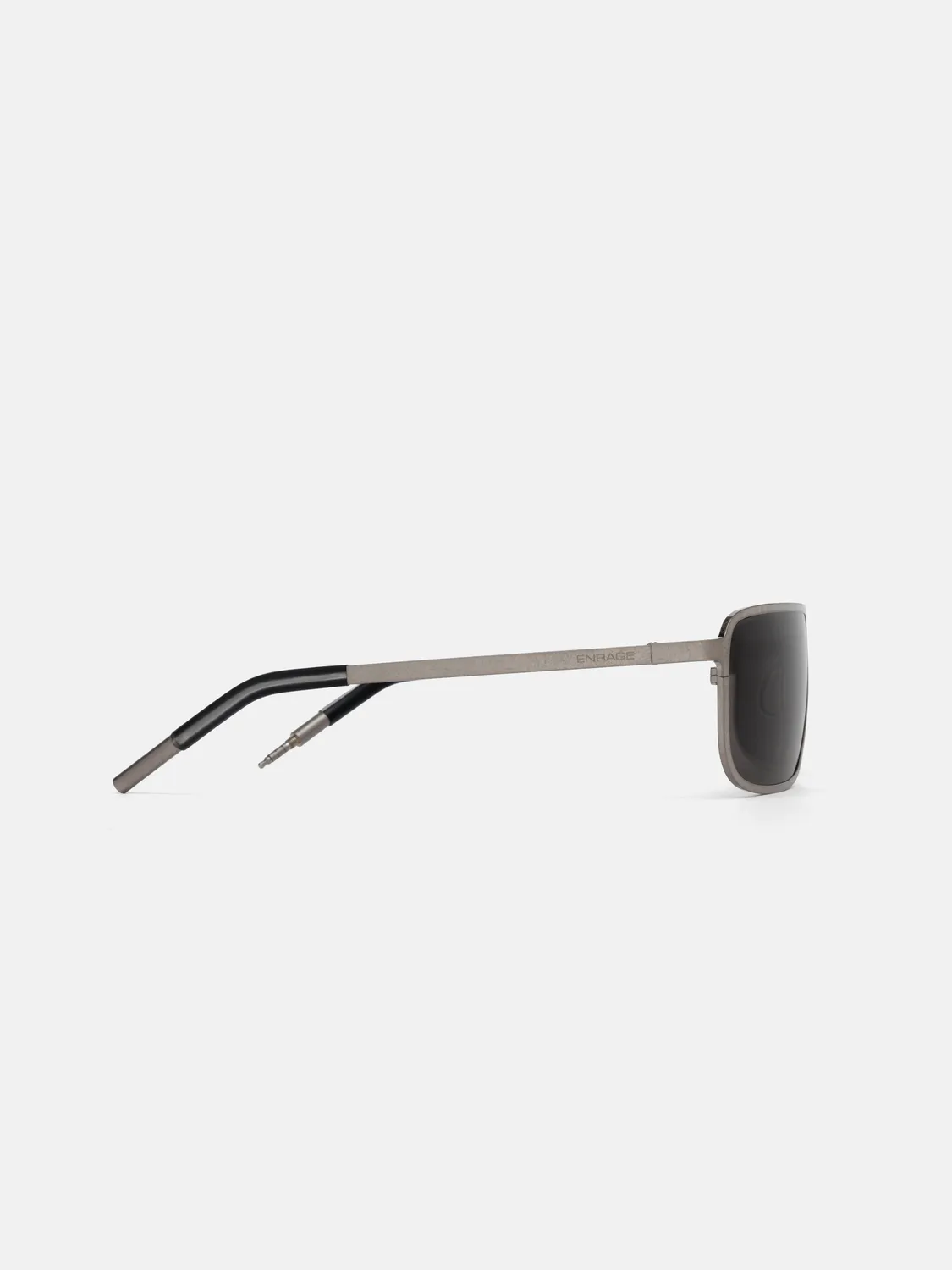 Enrage Audio ochelari de soare aviator negri metal