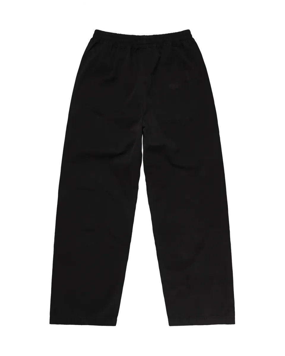 No Problemo Mini Problemo Ripstop pantaloni negri bumbac
