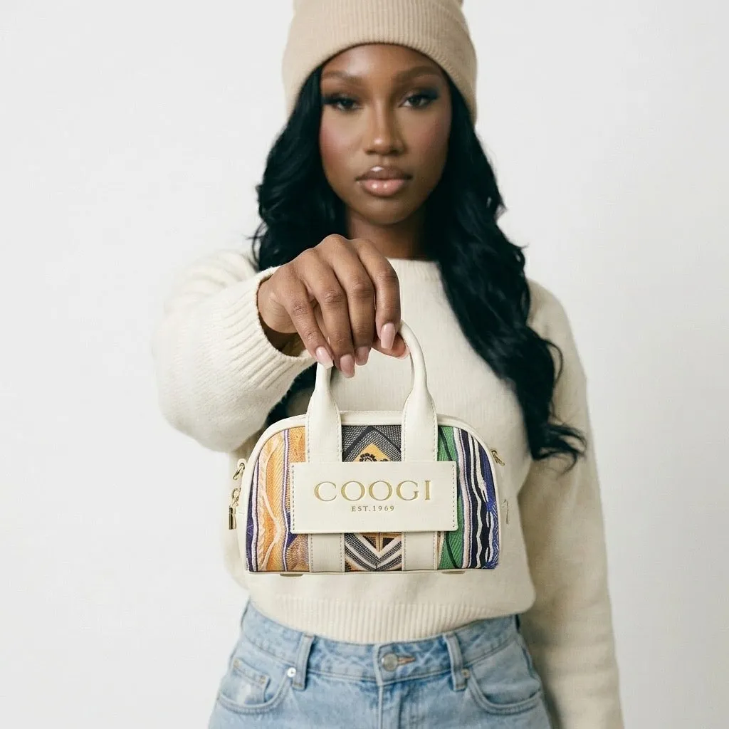 COOGI Siena Mini geantă crossbody crem