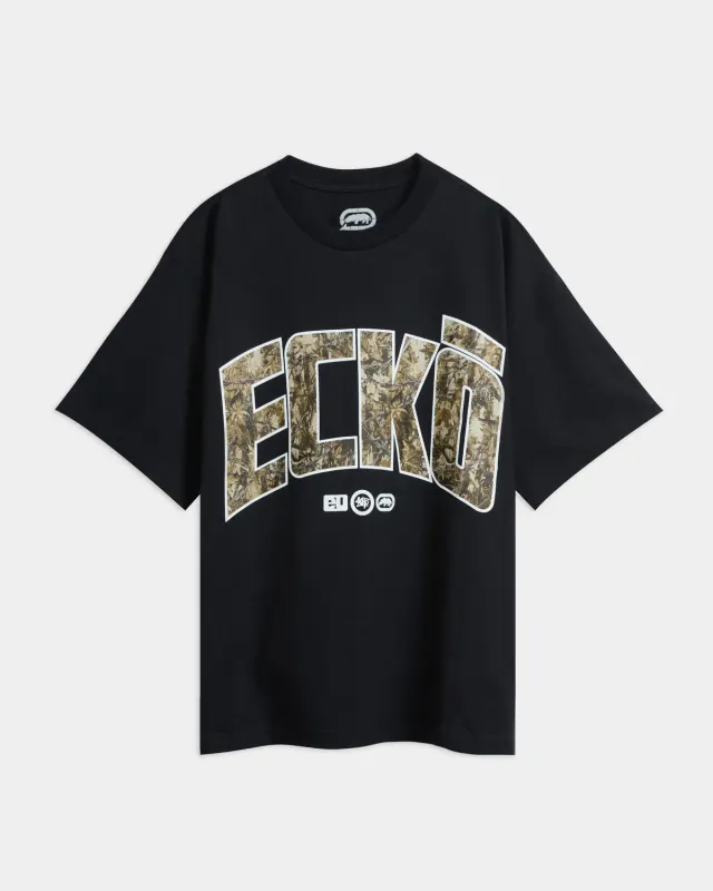 Ecko Red Leafy on Fire tricou boxy fit bumbac