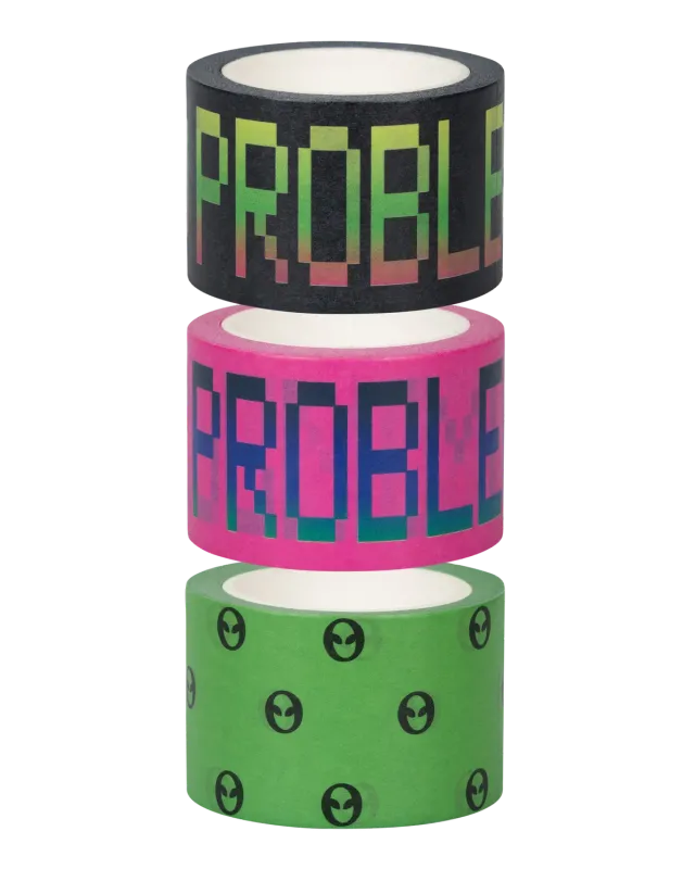 No Problemo Digi Problemo Alien-O bandă washi