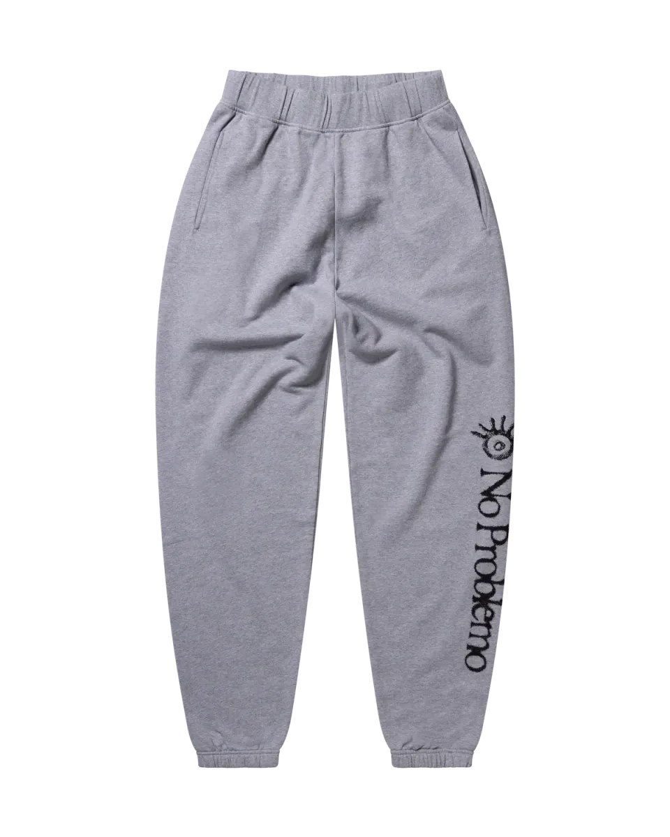 No Problemo Ancient Findings Sweatpants pantaloni gri marl