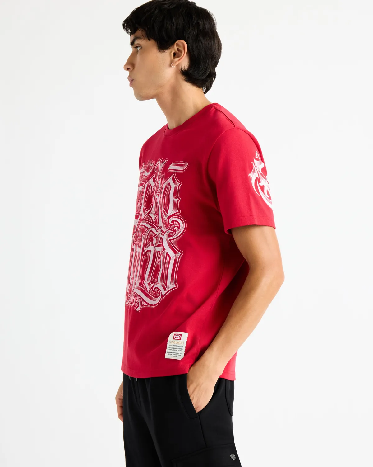 Ecko Red City Block Tee tricou bumbac relaxed