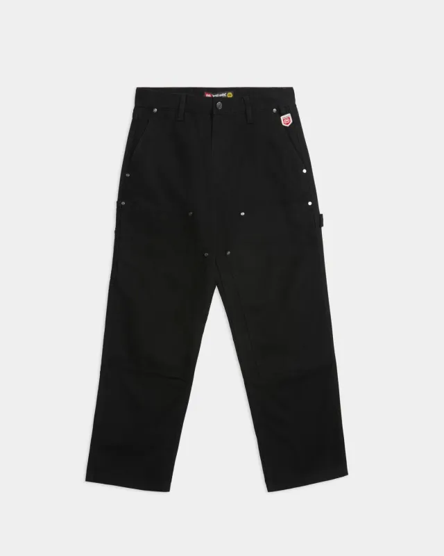 Ecko Red Combed Ripstop pantaloni cargo din bumbac