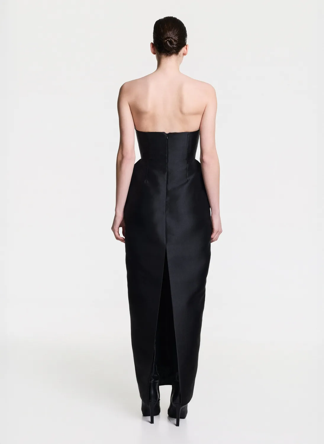 Dualitae Heart Shape rochie neagra seara