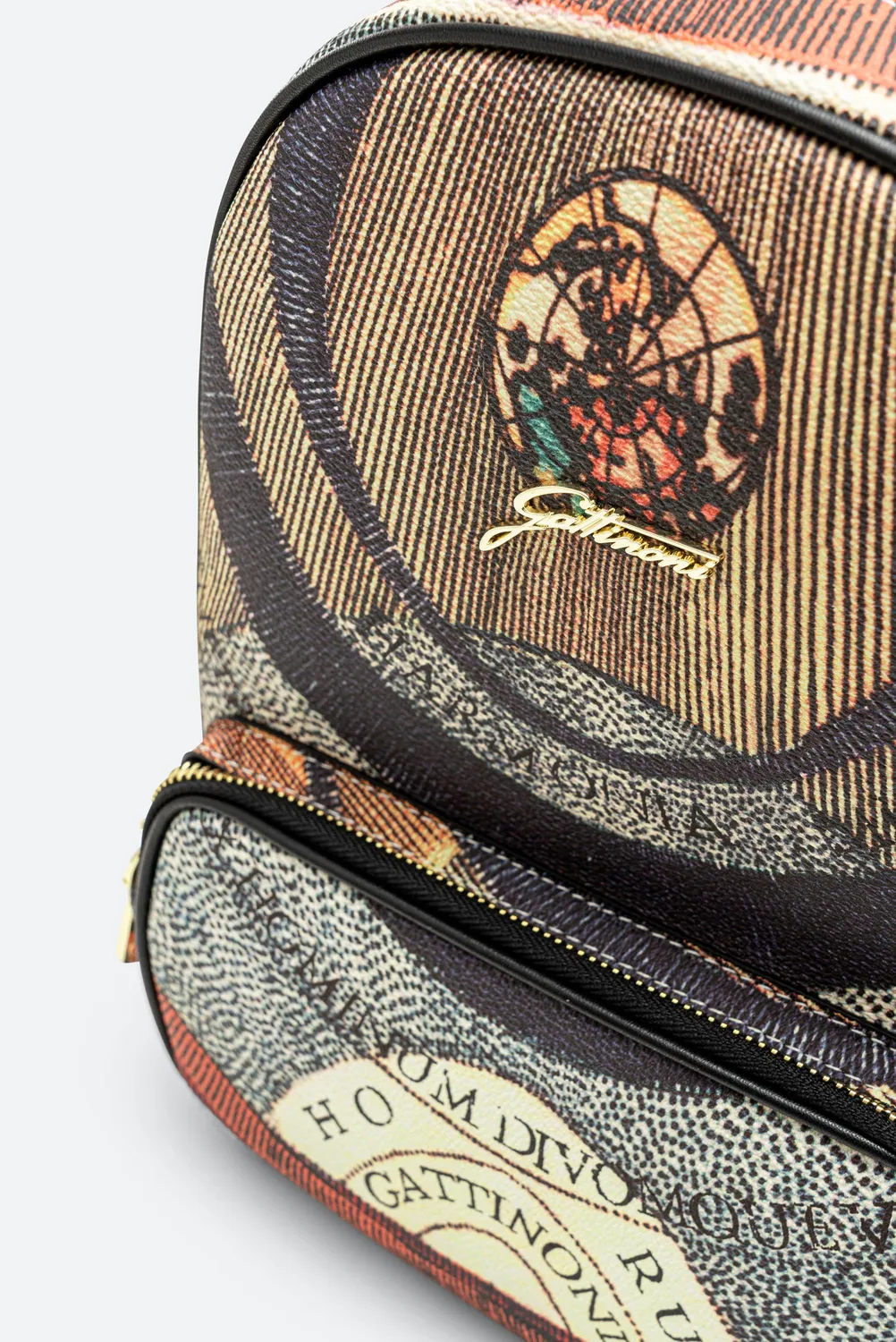 Gattinoni Planetarium Classic rucsac negru 23,5 cm