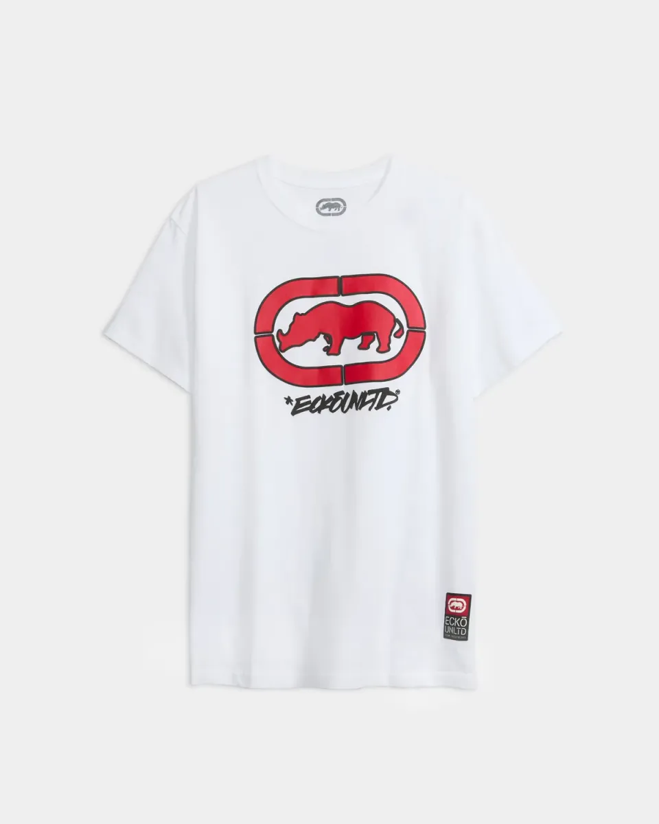 Ecko Red Over The Top tricou bumbac cu logo