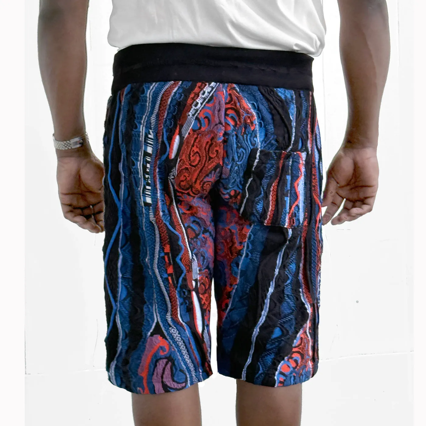 COOGI Navy Orange sort tricotat bleumarin-portocaliu