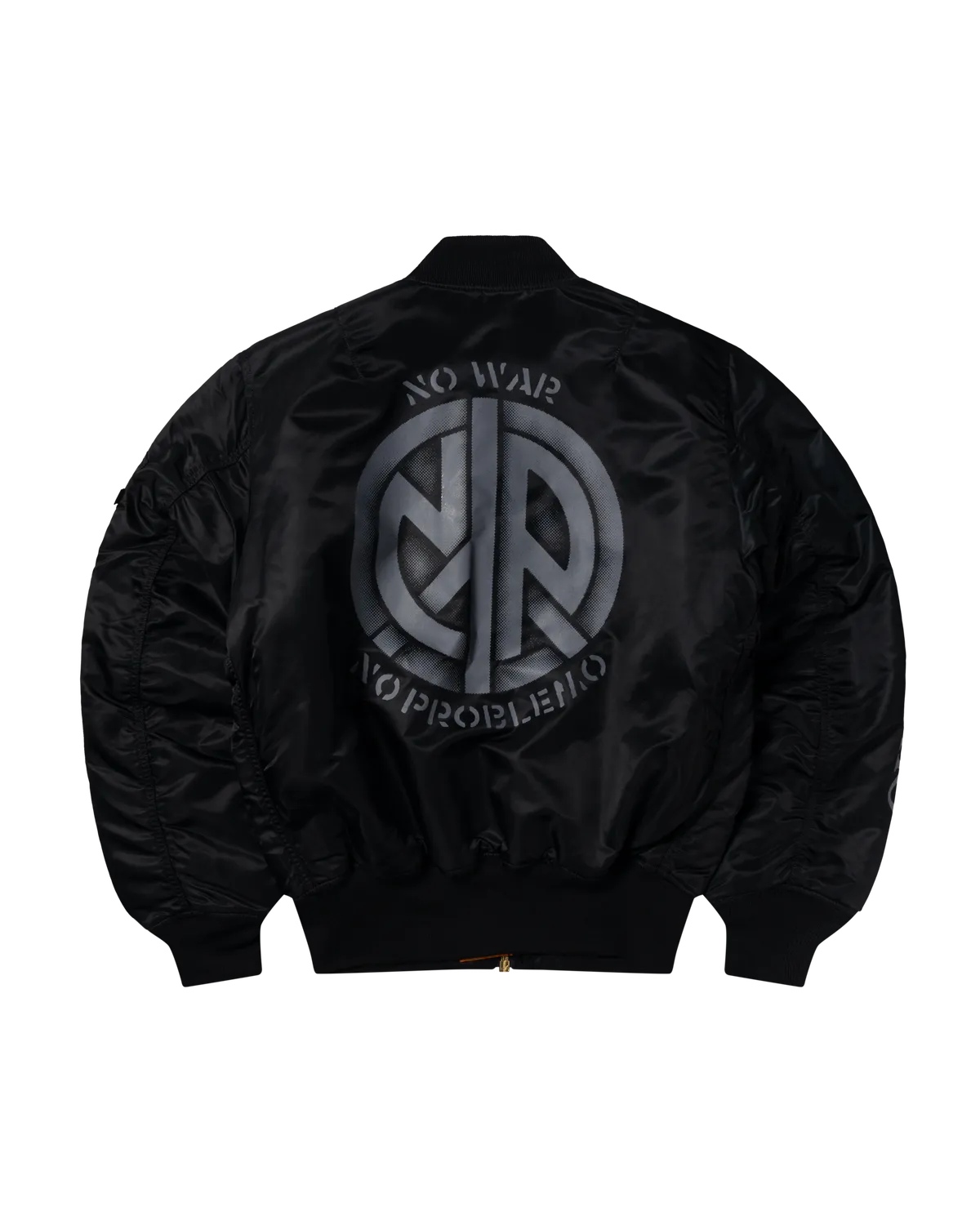 No Problemo x Alpha Industries MA-1 geaca bomber neagra
