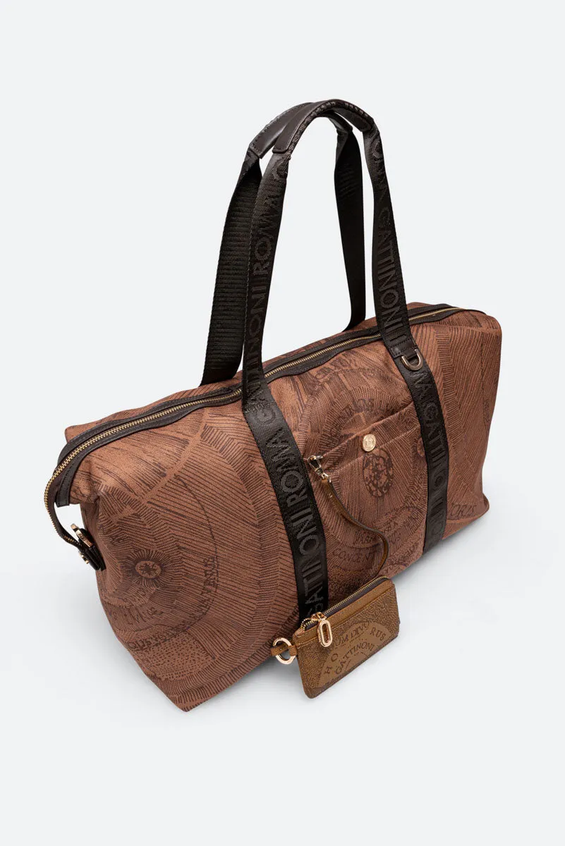 Gattinoni Maya Experience geantă mână maro 44 cm