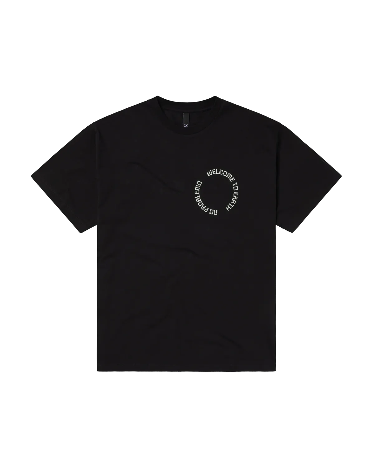 No Problemo Terra Inferno SS Tee tricou negru bumbac