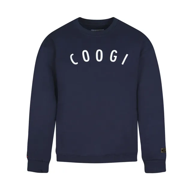 COOGI Statement Crew bluza oversize navy fleece