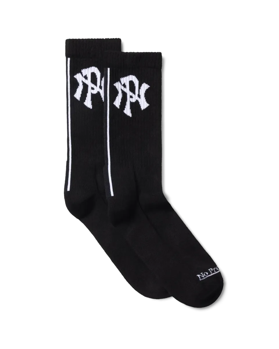 No Problemo NYP Socks sosete negre EU 41-43 bumbac