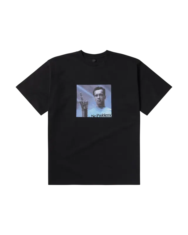 No Problemo I'll Be Back tricou negru bumbac gros
