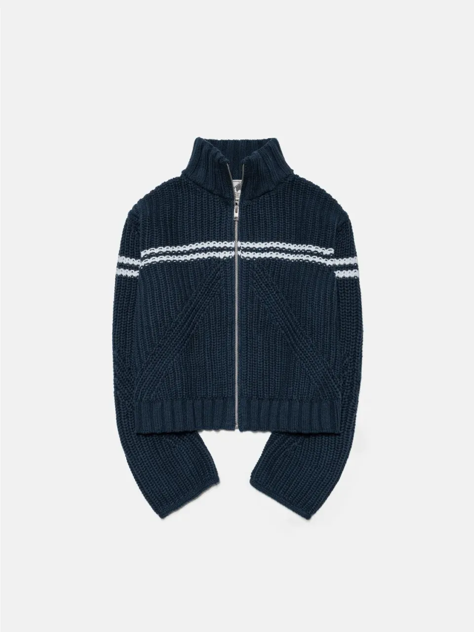 Enrage Zip Sweater pulover bleumarin bumbac