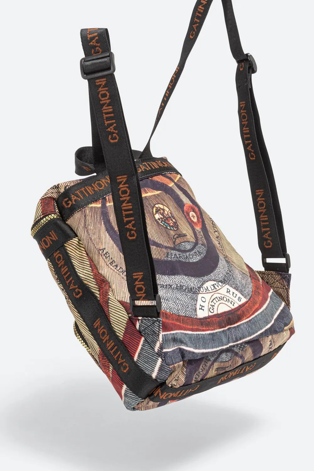 Gattinoni EasyChic Planetarium rucsac nailon negru TU