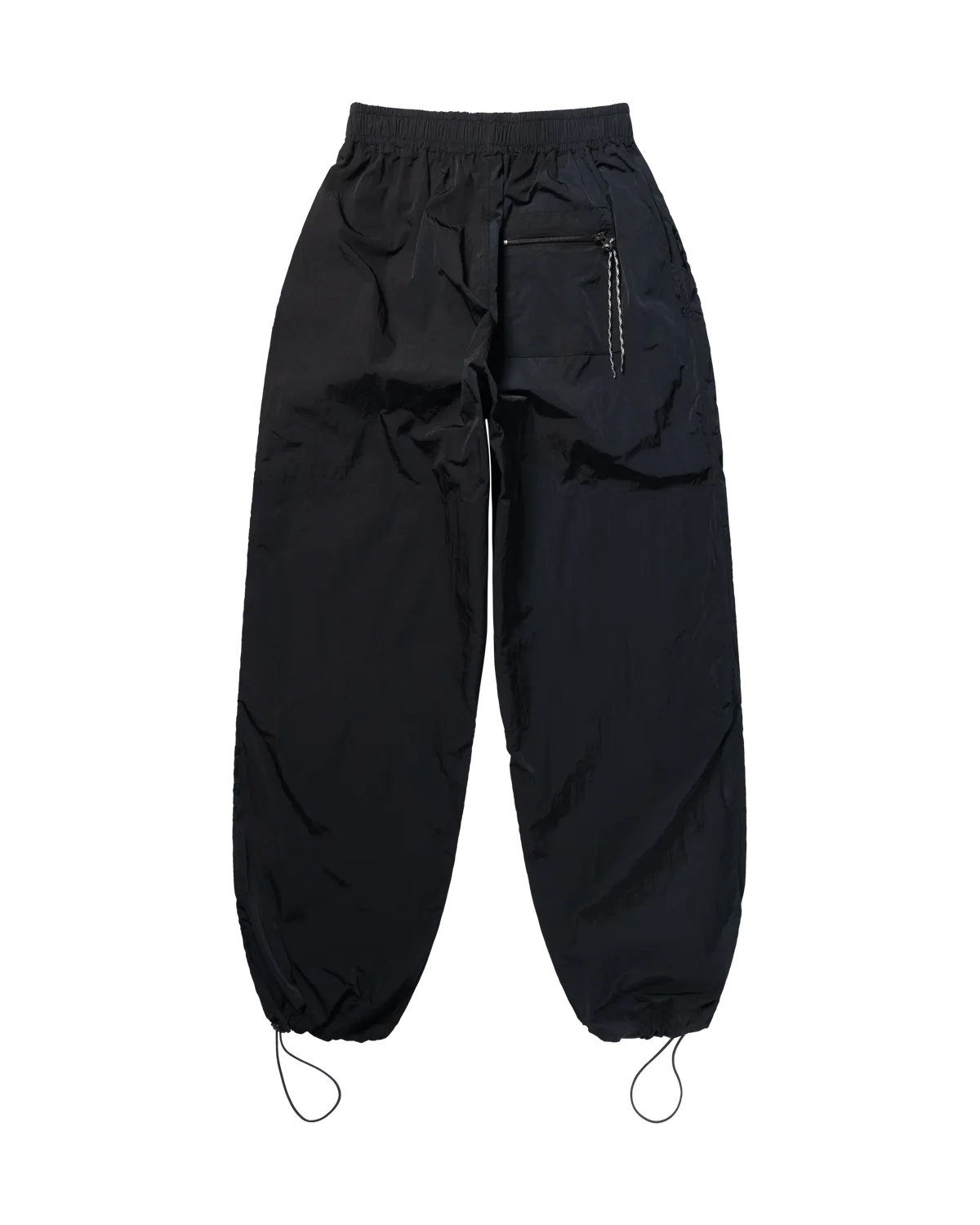 No Problemo Nylon Track pantaloni negri nailon