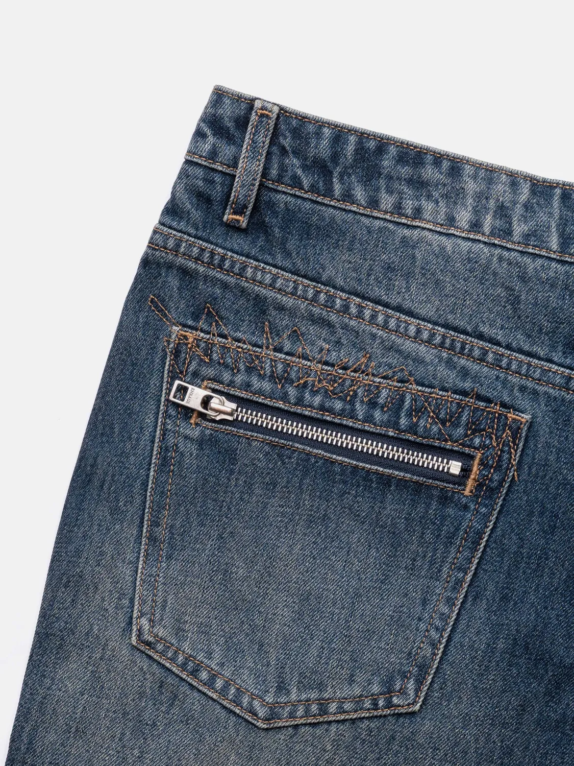 Enrage Straight Jeans blugi bleumarin denim