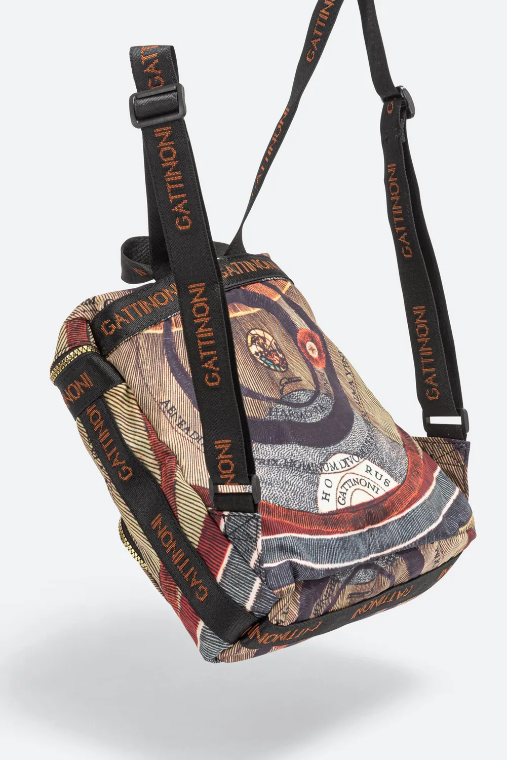 Gattinoni EasyChic Planetarium rucsac nailon negru TU