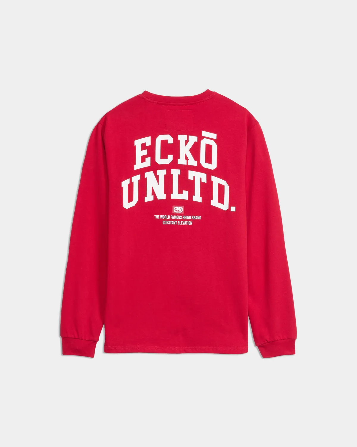 Ecko Red Classic Rhino Long Sleeve Tee bluză bumbac