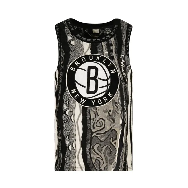 COOGI X NBA Brooklyn Nets vesta tricotata multicolor bumbac