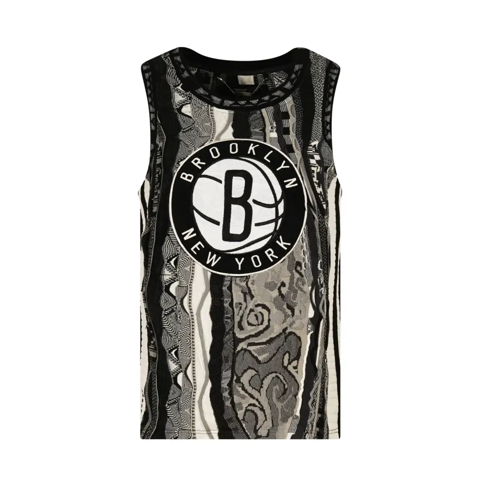 COOGI X NBA Brooklyn Nets vesta tricotata multicolor bumbac