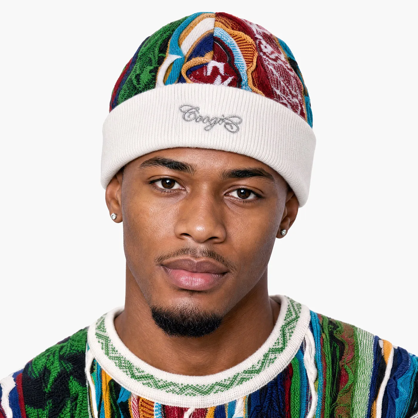 COOGI Miami caciula tricotata multicolor bumbac