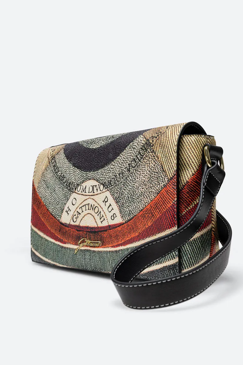 Gattinoni Planetarium Classic geanta crossbody cu clapeta