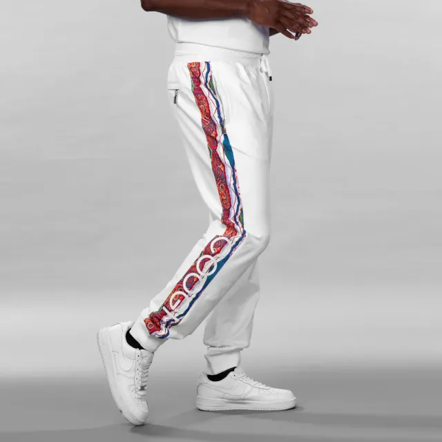 COOGI Classic joggeri fleece bumbac stretch negru