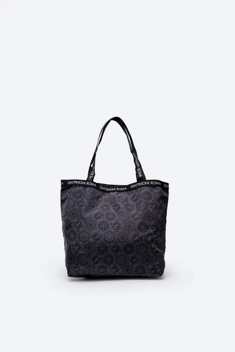 Gattinoni EasyChic Teodosia geanta shopper pliabila neagra